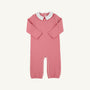 Potter's Playsuit (Quilted) - Nantucket Red with Worth Avenue White & Richmond Red Piping
