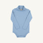 Tatum's Turtleneck Shirt & Onesie - Barrington Blue
