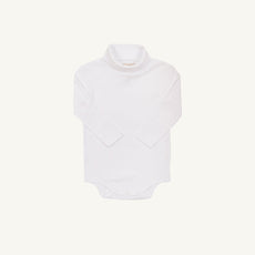 Tatum's Turtleneck & Onesie - Worth Avenue White