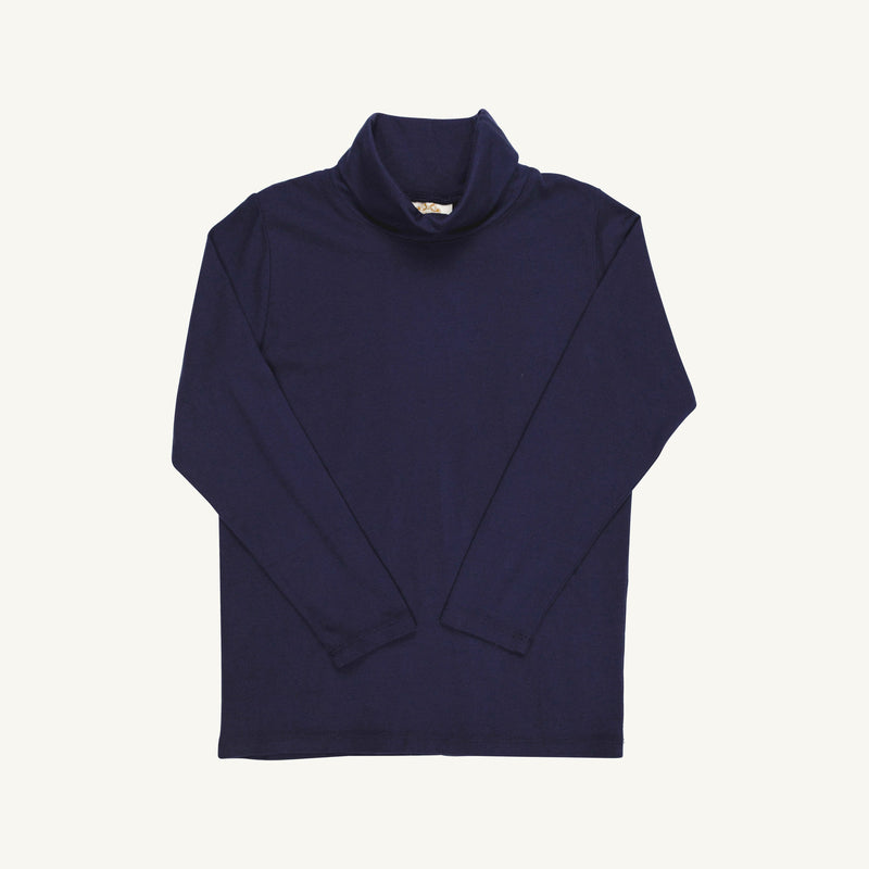Tatum's Turtleneck & Onesie - Nantucket Navy
