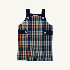 Teddy's Tab Jon Jon - Gramercy Park Plaid Seersucker with Nantucket Navy