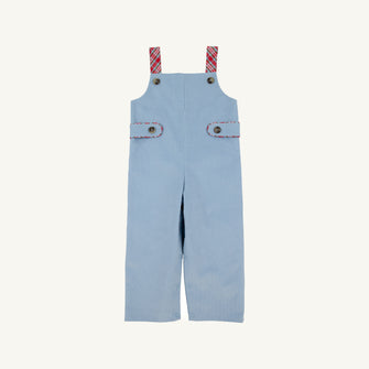 Embroidery result for: Teddy's Tab Longall - Barrington Blue with Woodspoint Plaid