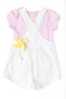 Channing Choo Choo Overalls - Worth Avenue White