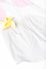 Channing Choo Choo Overalls - Worth Avenue White