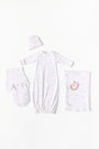 Adorable Everyday Set - Sir Proper's Sweet Arrival (Hamptons Hot Pink) with Worth Avenue White