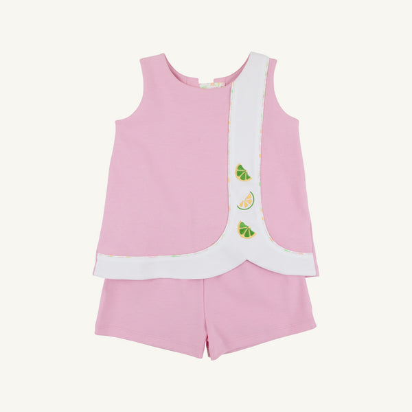 Tilly Snap Set (Shorts) - Pier Party Pink with Citrus Style