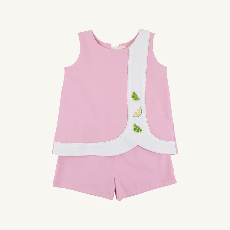 Tilly Snap Set (Shorts) - Pier Party Pink with Citrus Style