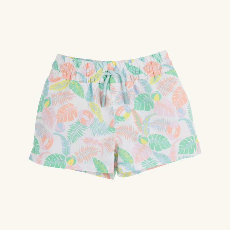 Tortola Trunks - Happy in Harbour Island with Buckhead Blue Stork