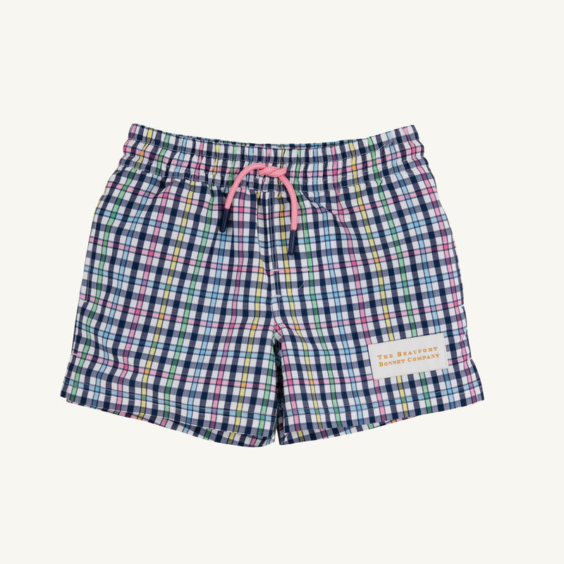 Tortola Trunks - Pier Pointe Plaid