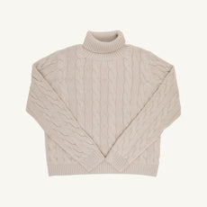 Townsend Turtleneck Sweater - Osprey Oatmeal