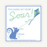 Valentine Cards - Spring Fling Frolic Fest Blue (Digital Download)