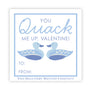 Valentine Cards - You Quack Me Up Blue (Digital Download)
