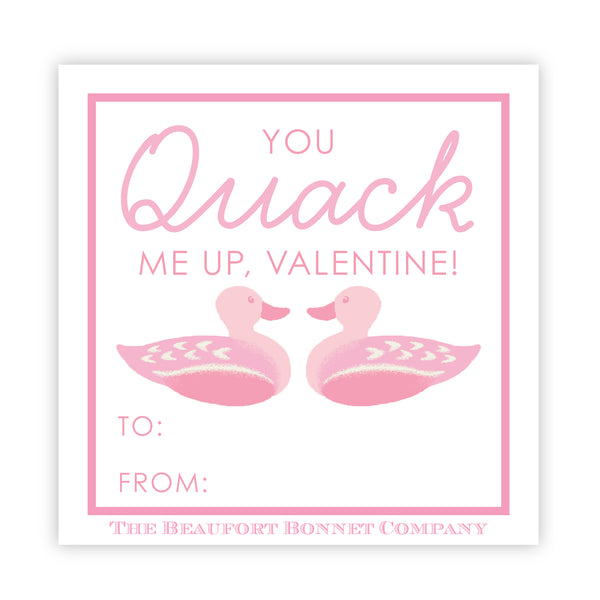 Valentine Cards - You Quack Me Up Pink (Digital Download)