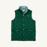 Vaughn Vest - Saratoga Gate Green with Audubon Park Plaid