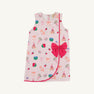 Wilma Faux Wrap Dress - Preppy Little Picnic with Raleigh Raspberry