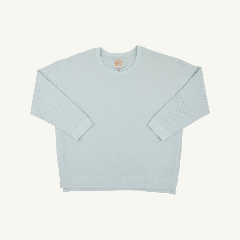 Women's Cassidy Comfy Crewneck Quilted - Old Greenwich Green