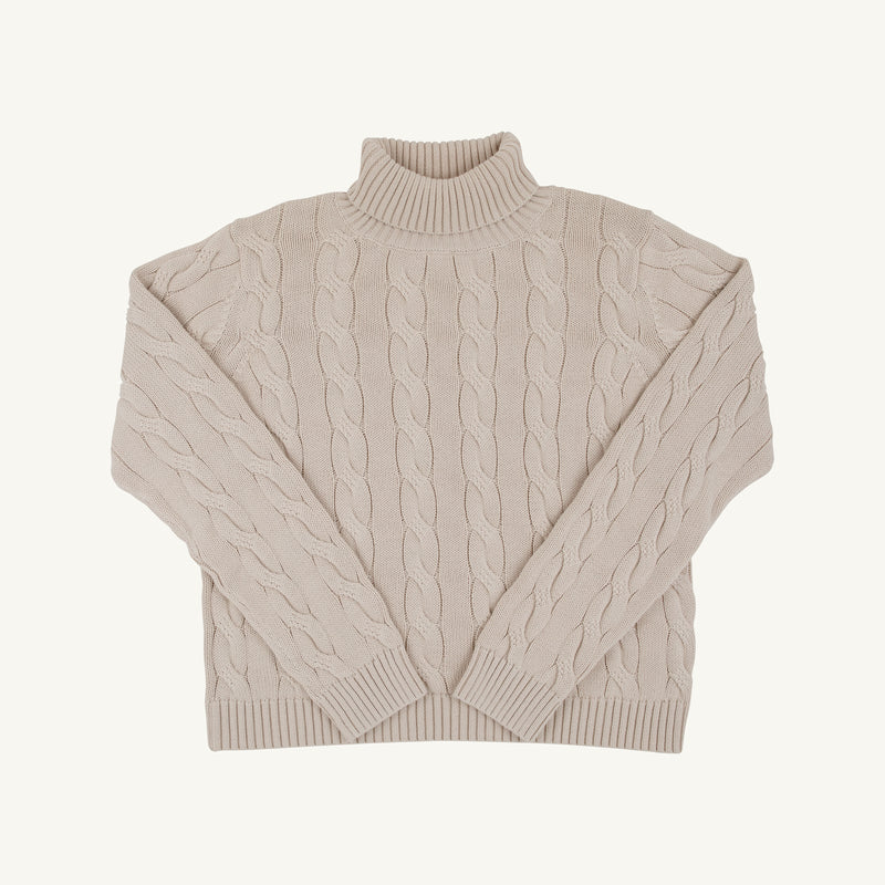 Women's Townsend Turtleneck Sweater - Osprey Oatmeal