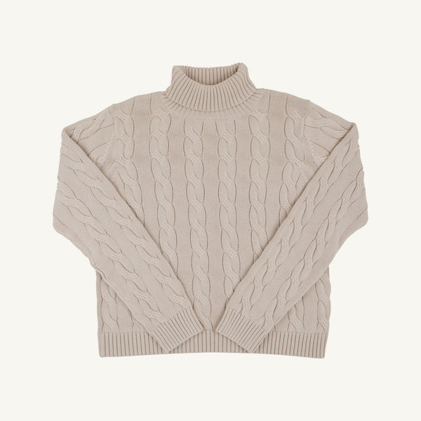 Women's Townsend Turtleneck Sweater - Osprey Oatmeal