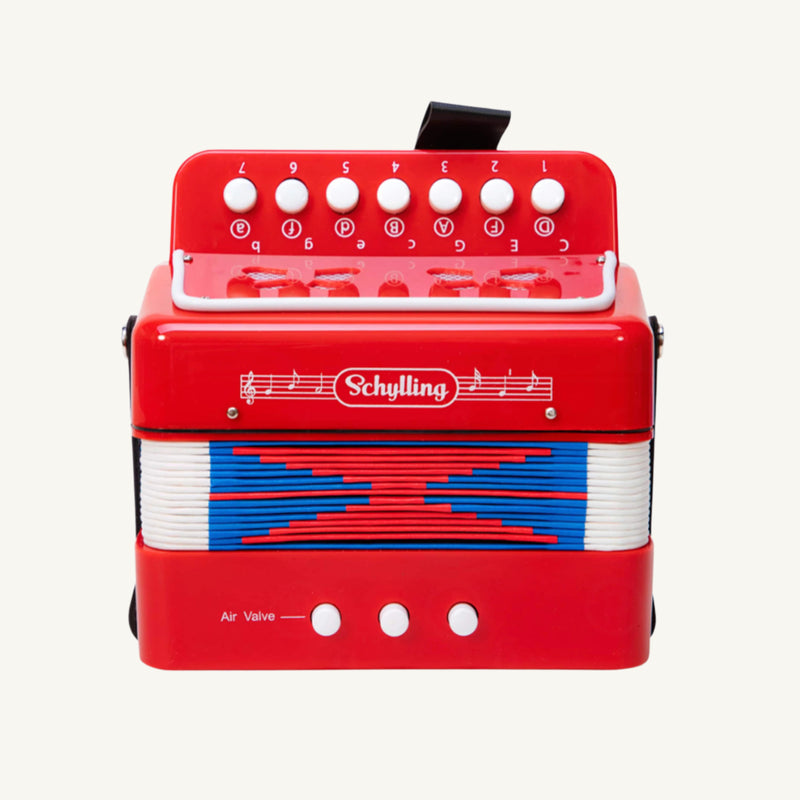Little Red Accordian - Schylling