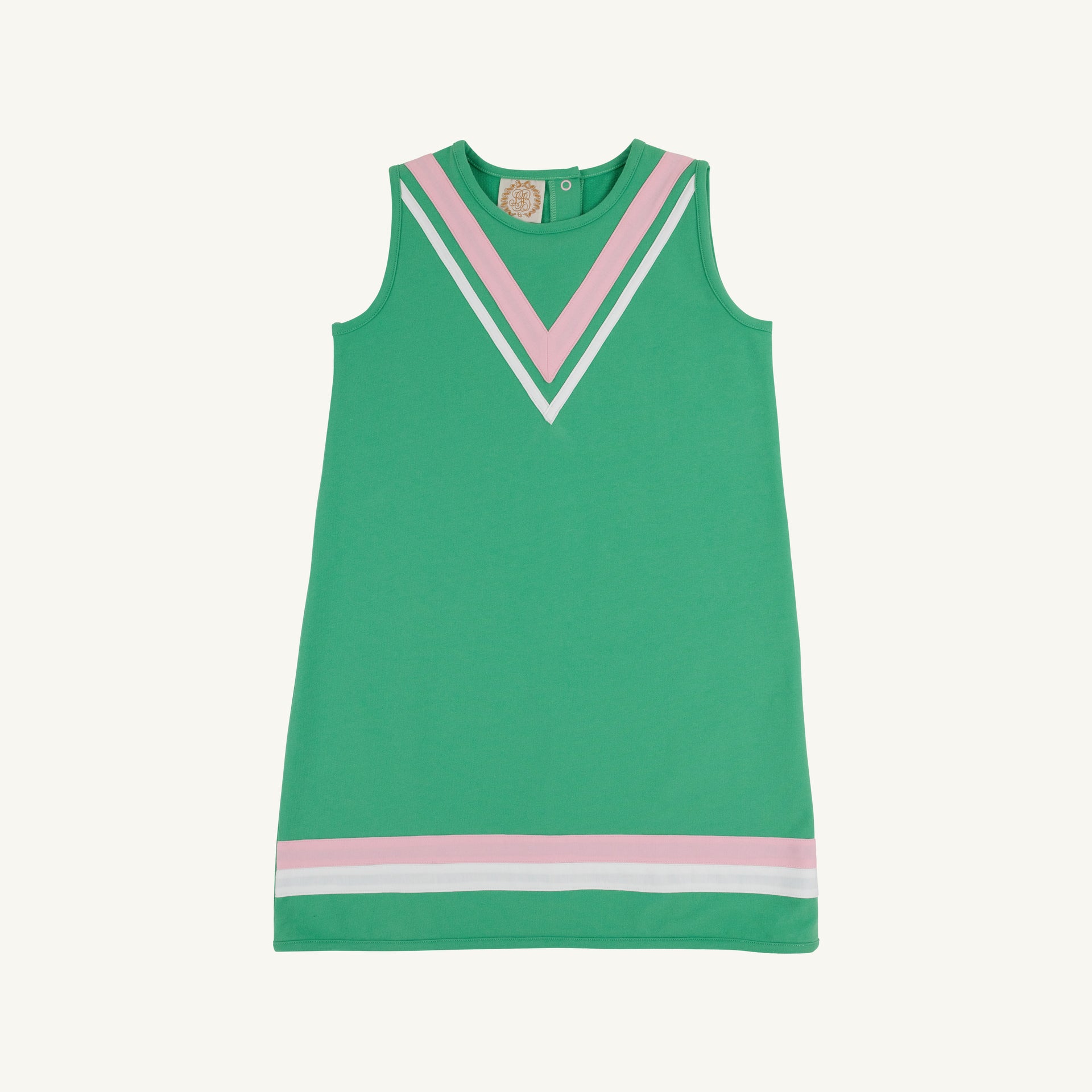 pink and green party dress TBBC Girls' Annie Apron Dress