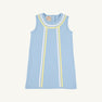 Annie Apron Dress - Beale Street Blue with Worth Avenue White and Lake Worth Yellow