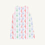 Annie Apron Dress - Bell Court Bows with Hamptons Hot Pink