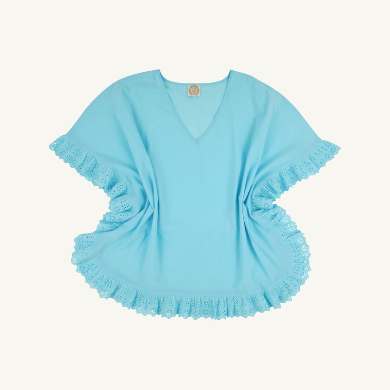 Aunt Cathy Coverup (Women) - Belhaven Blue