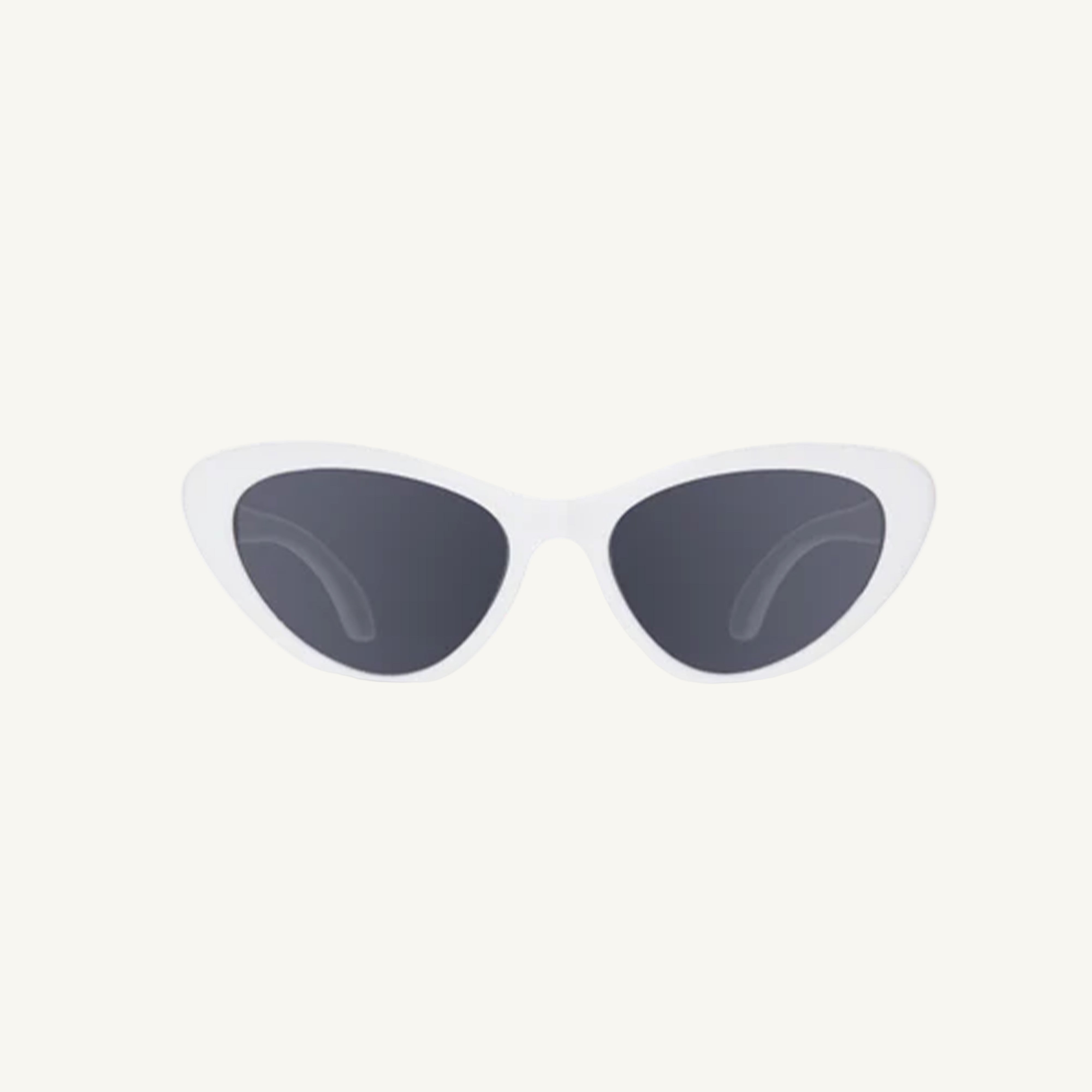 Cat Eye Sunglasses (White) - Babiators