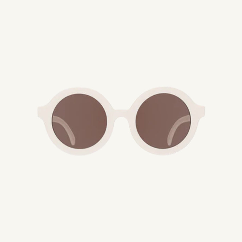 Euro Round Sunglasses (Cream) - Babiators