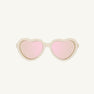 Polarized Heart Sunglasses (Sweet Cream) - Babiators