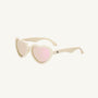 Polarized Heart Sunglasses (Sweet Cream) - Babiators