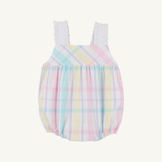 Babs Bubble - Brunch Plate Plaid with Worth Avenue White