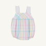 Babs Bubble - Brunch Plate Plaid with Worth Avenue White