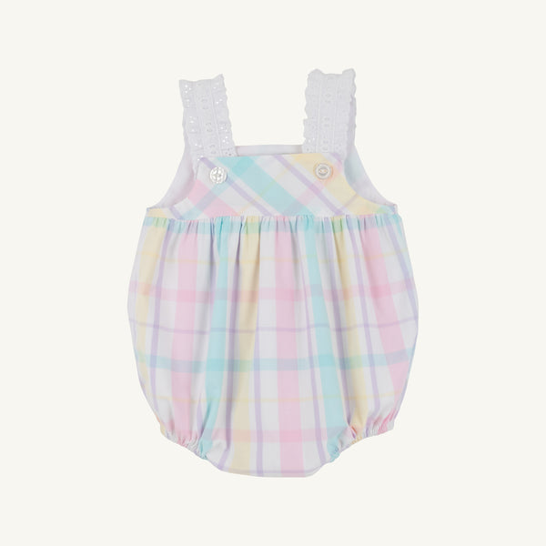 Babs Bubble - Brunch Plate Plaid with Worth Avenue White