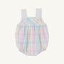 Babs Bubble - Brunch Plate Plaid with Worth Avenue White
