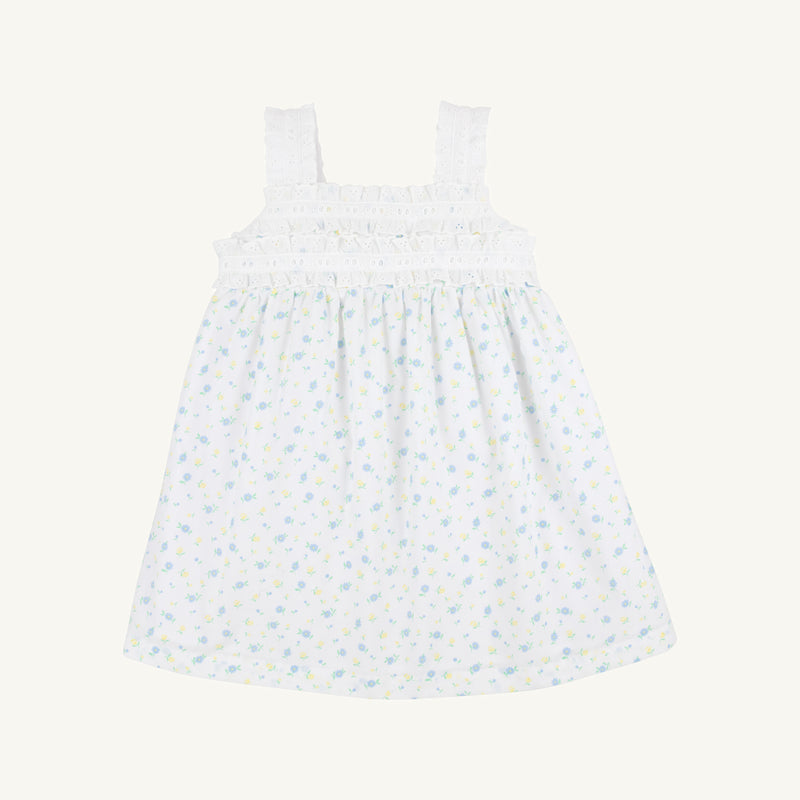 Babs Dress - Dunwoody Daisy & Worth Avenue White