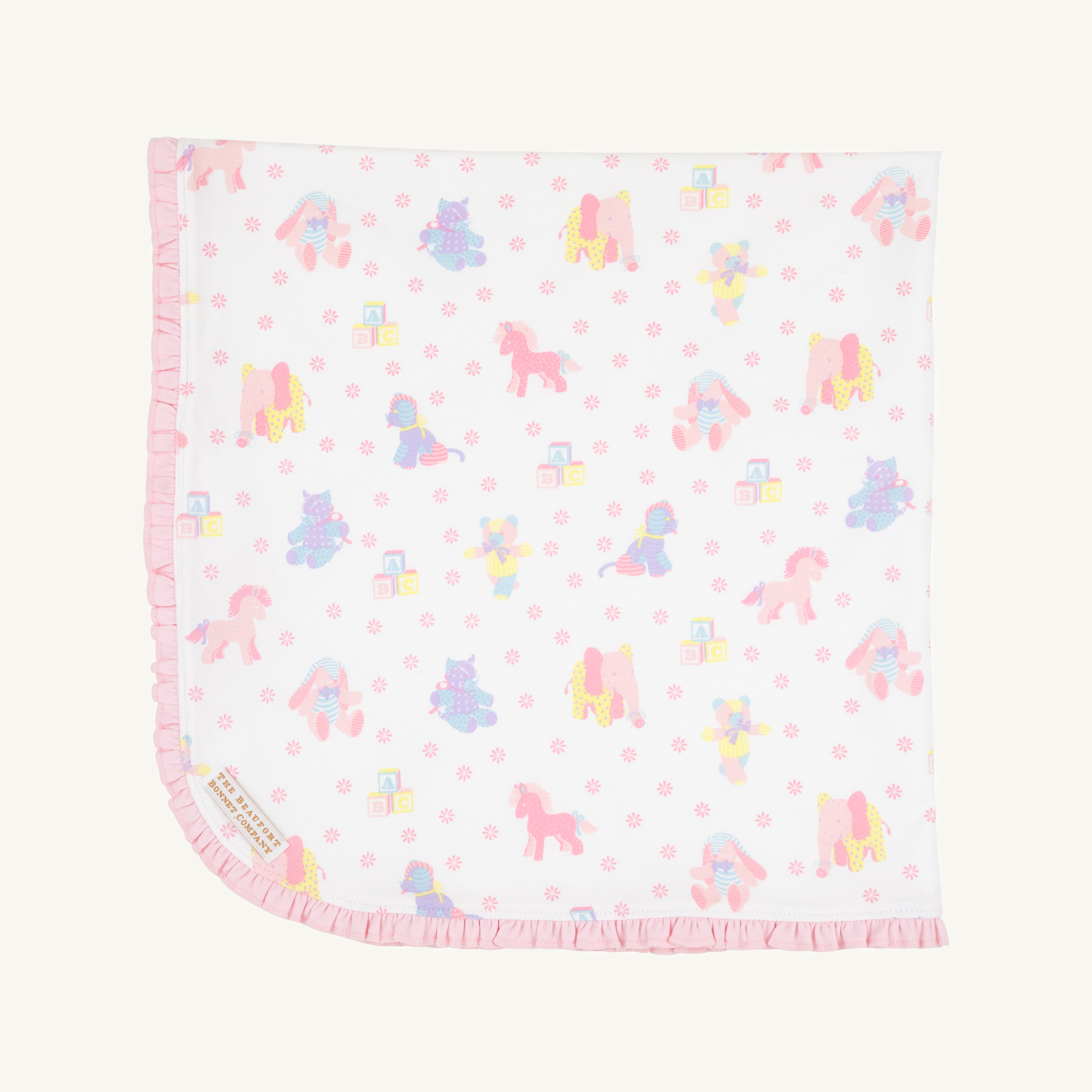 Baby Buggy Blanket - Cuddle up Cutie (Palm Beach Pink) with Palm Beach Pink