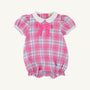 Banks Bow Bubble - Brenton Point Plaid with Worth Avenue White