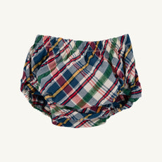 Beach Bum Cover - Gramercy Park Plaid Seersucker
