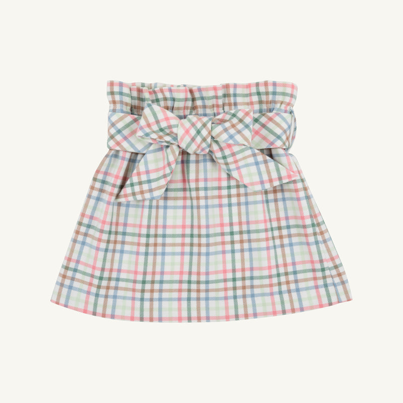 Beasley Bow Skirt - Manalapan Plaid