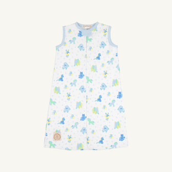 Embroidery result for: Beddie Bye Sleep Sack - Cuddle Up Cutie (Buckhead Blue) with Buckhead Blue