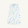 Beddie Bye Sleep Sack - Cuddle Up Cutie (Buckhead Blue) with Buckhead Blue