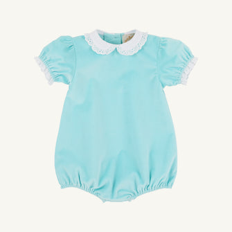 Embroidery result for: Bedford Bubble - Edisto Egg Blue Velveeteen with Worth Avenue White