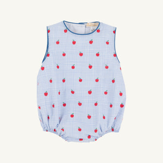 Embroidery result for: Benjamin Bubble - Apple of My Eye with Wood Boat Blue