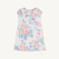 Betts Bow Dress - Princess Grace Rose (Pink) with Worth Avenue White
