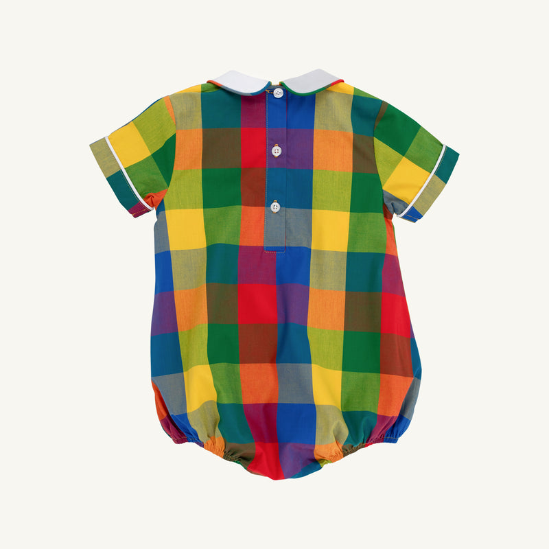 Biltmore Bubble - Ashland Park Plaid with Worth Avenue White