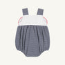 Bingham Bubble - Nantucket Navy Stripe with Worth Avenue White and Richmond Red