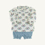 Bon Air Bloomer Set - Highland Horses with Barnsley Blue Gingham