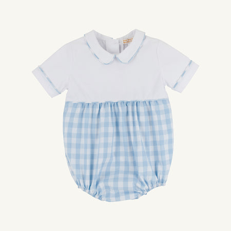 Bradford Bubble - Worth Avenue White & Barrington Blue Check