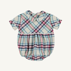 Bradford Bubble - Ardmore Pier Plaid with Palmetto Pearl